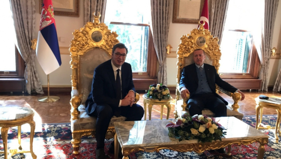 Aleksandar Vučić i Redžep Tajip Erdogan