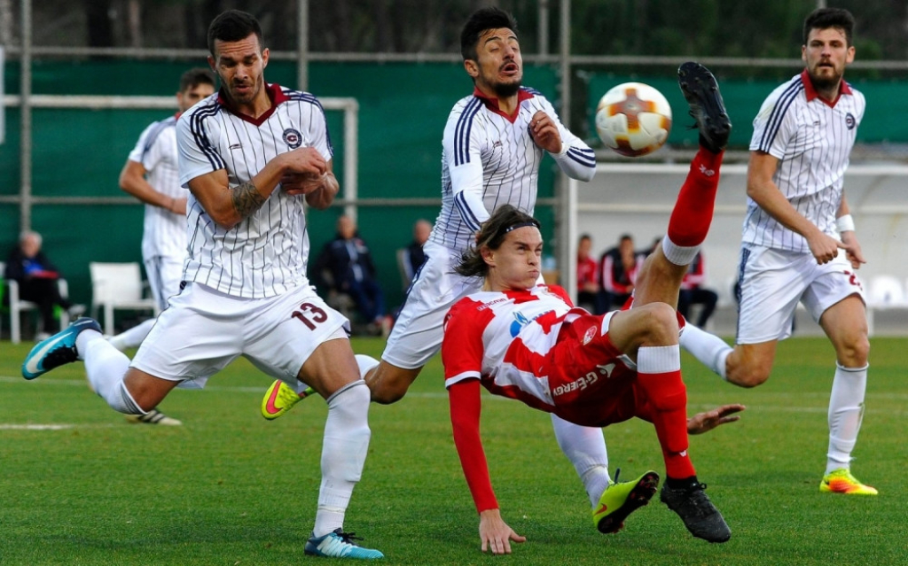 Stefan Hajdin na meču protiv Sileksa