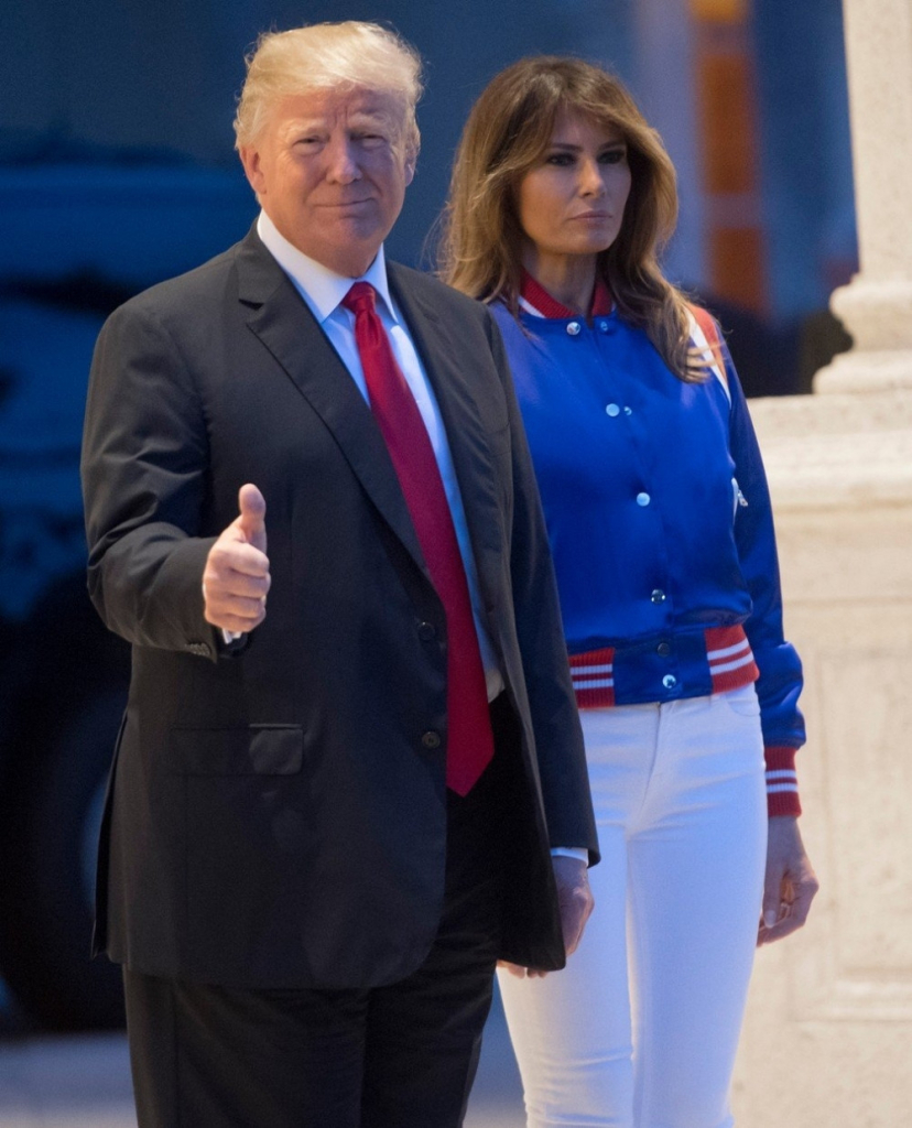 Melanija i Donald Tramp
