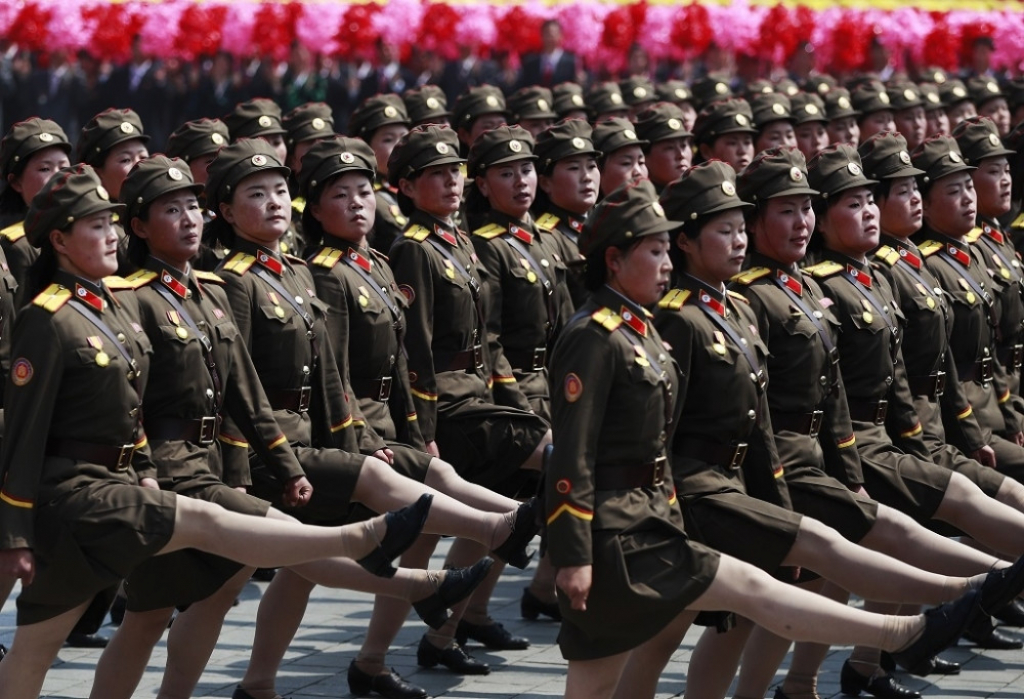 Severna Koreja vojna parada