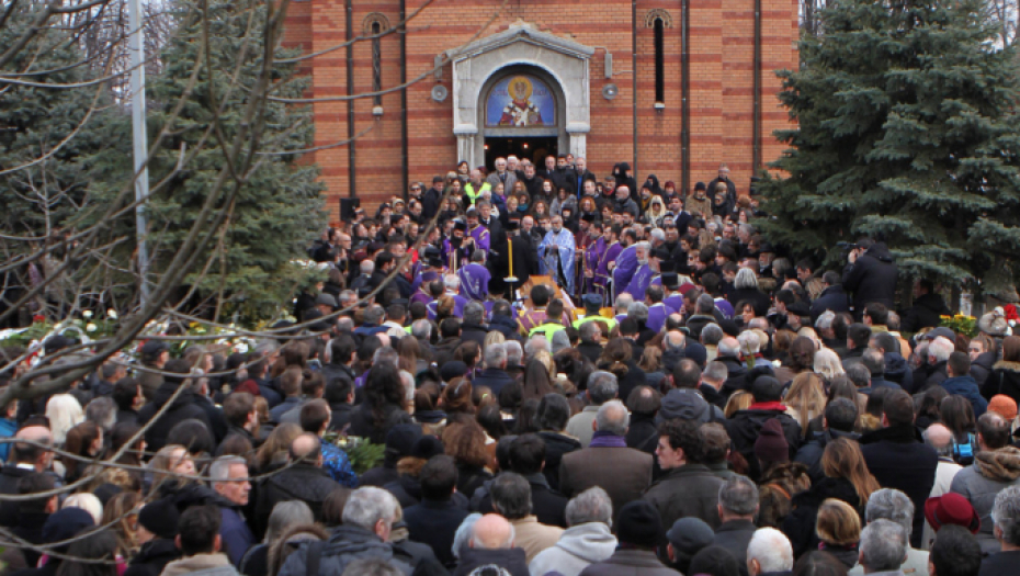 Nebojša Glogovac, sahrana