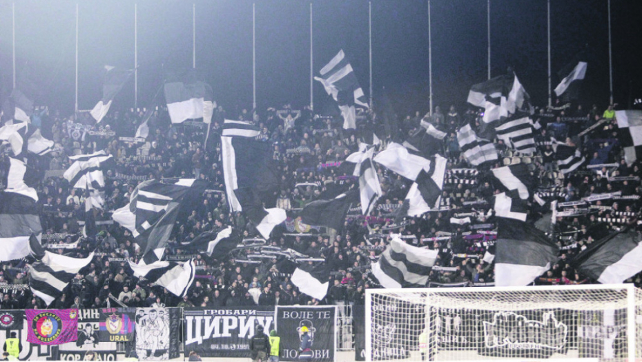Grobari/ Partizan - Plzen