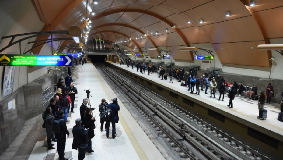 Aleksandar Vučić i Siniša Mali Sofija metro