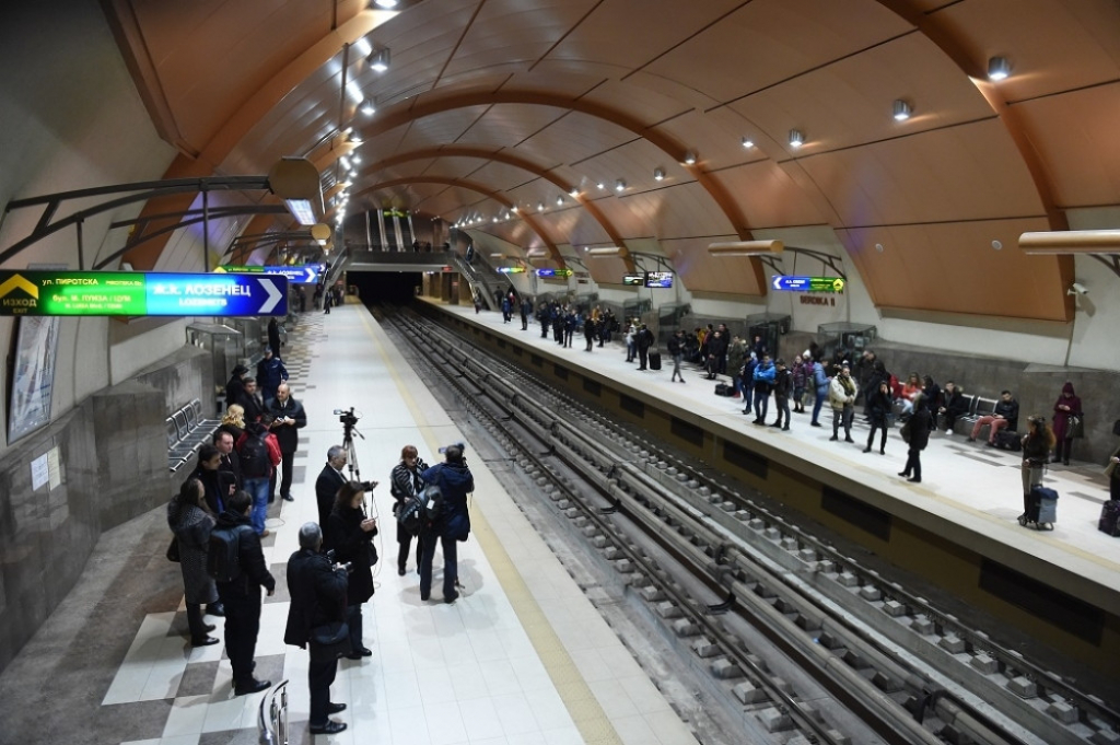 Aleksandar Vučić i Siniša Mali Sofija metro