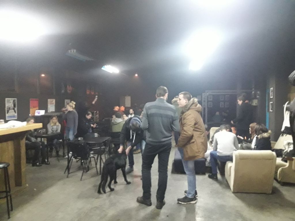 Kuca u izbornom štabu Ljubiše Preletačevića Belog