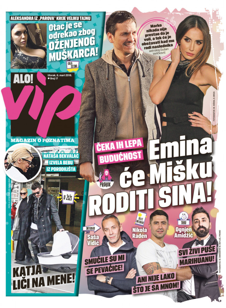 VIP magazin naslovna za 6.3.