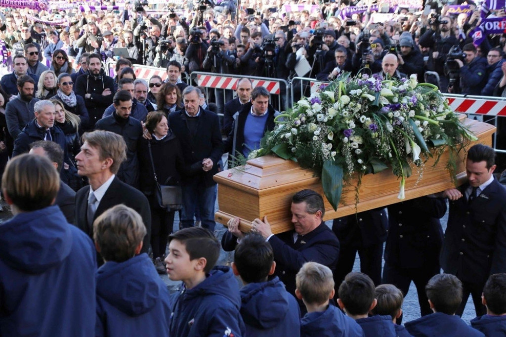 Davide Astori, sahrana