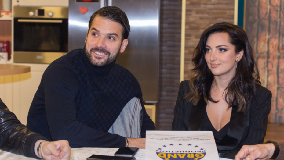 Filip Živojinović i Aleksandra Prijović