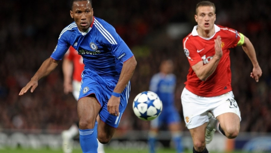 Vidić svojevremeno u duelu sa Drogbom