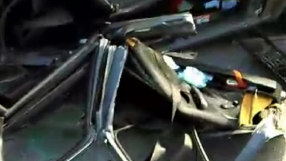 Saobraćajna nesreća na Obrenovačkom putu