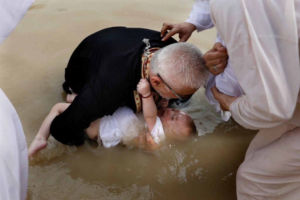 Srbi krštenje Jordan