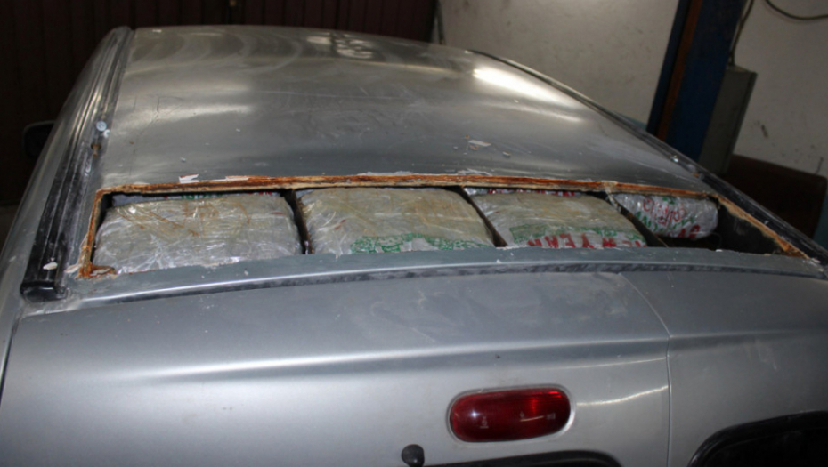 Zaplenjena marihuana