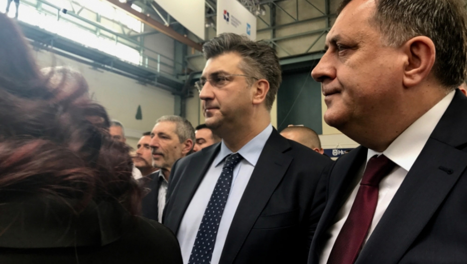 Andrej Plenković i Milorad Dodik