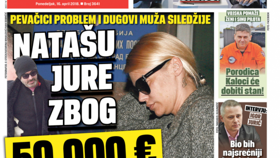 Naslovna strana za 16. april