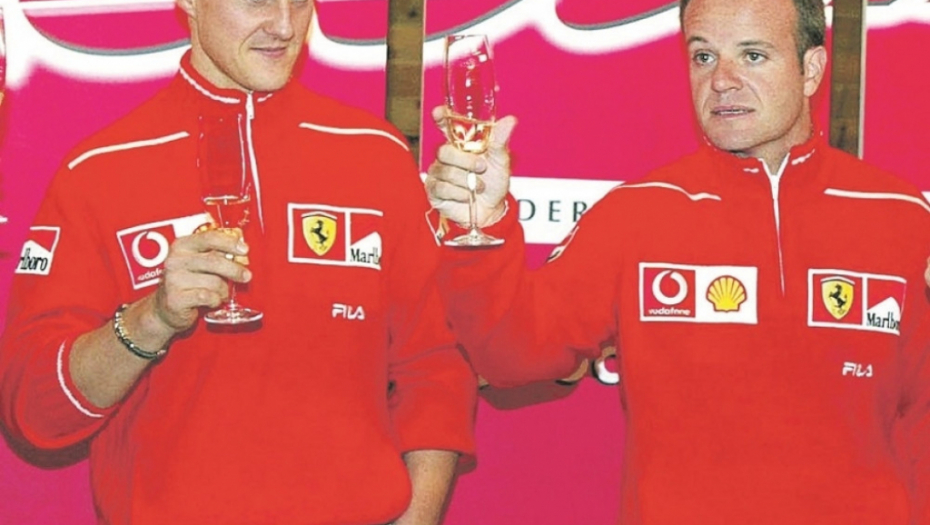 Mihael Šumaher i Rubens Barikelo