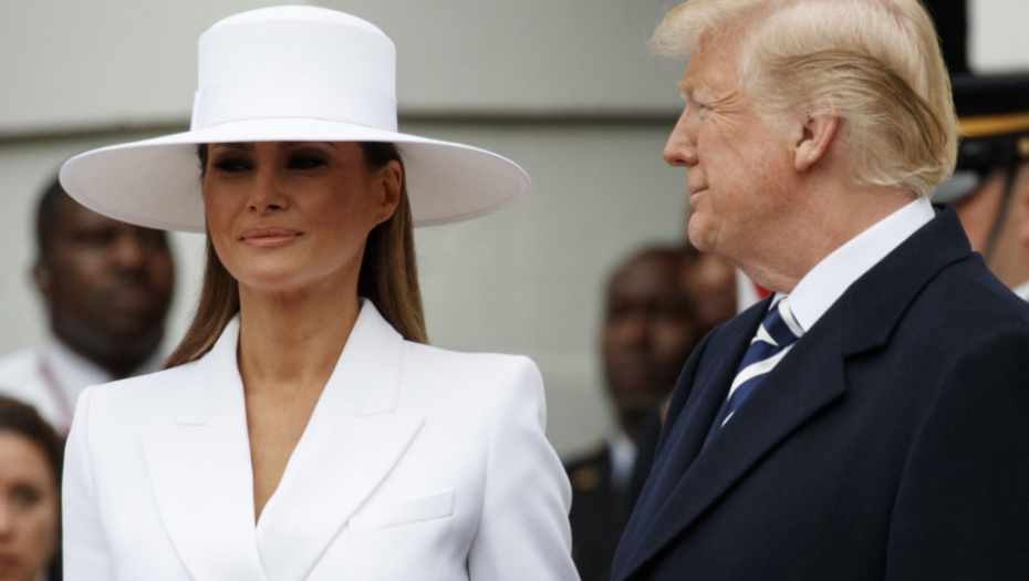 Melanija i Donald Tramp