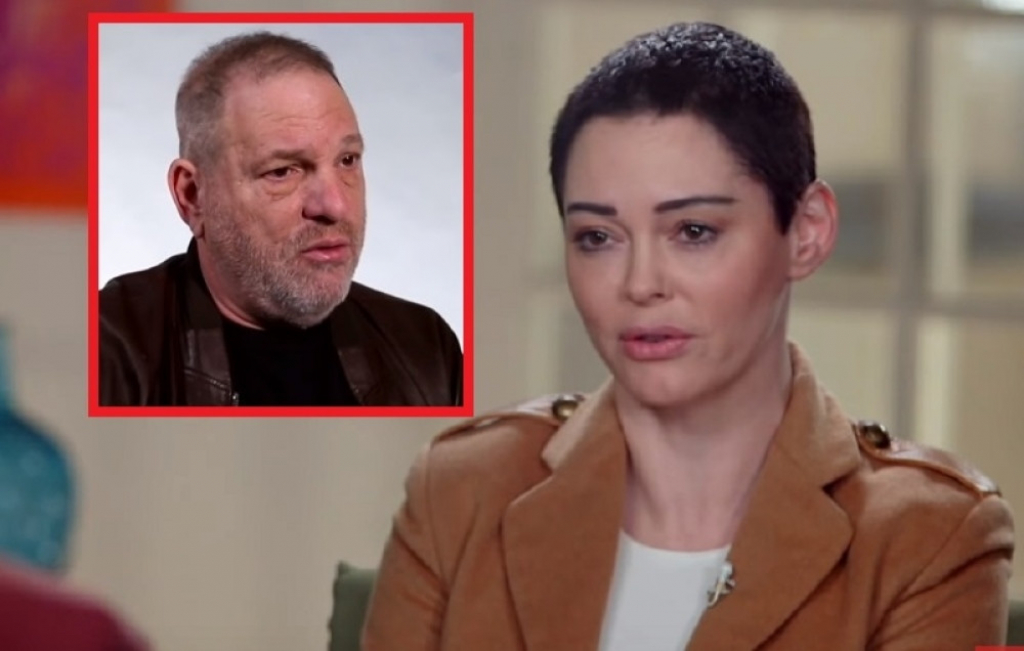 Harvi Vajnstin i Rouz MekGouven