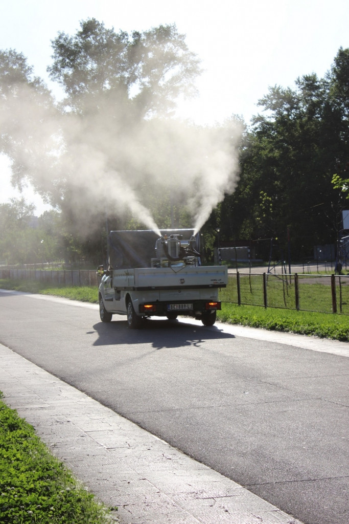 Zaprašivanje komarci