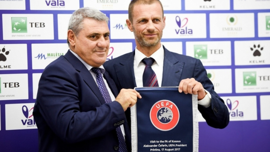 Fadilj Vokri i Aleksandar Čeferin