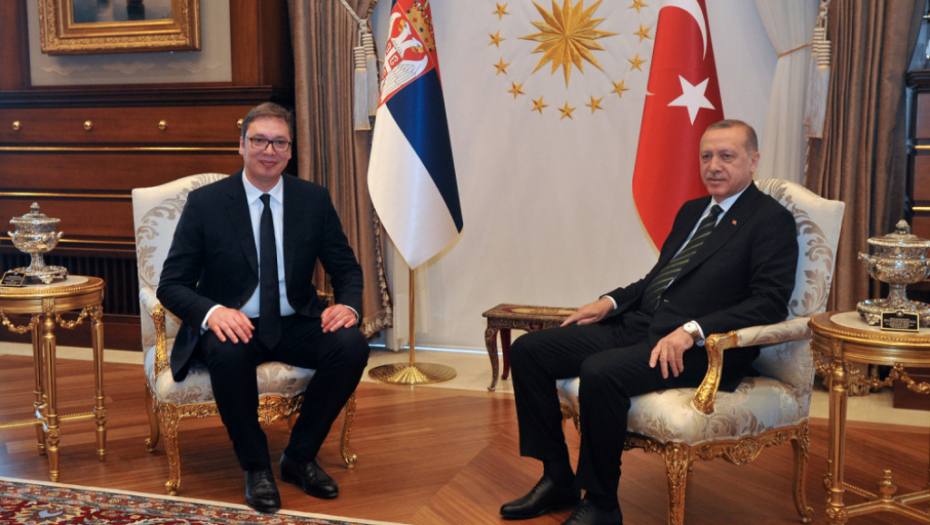 Aleksandar Vučić i Redžep Tajip Erdogan