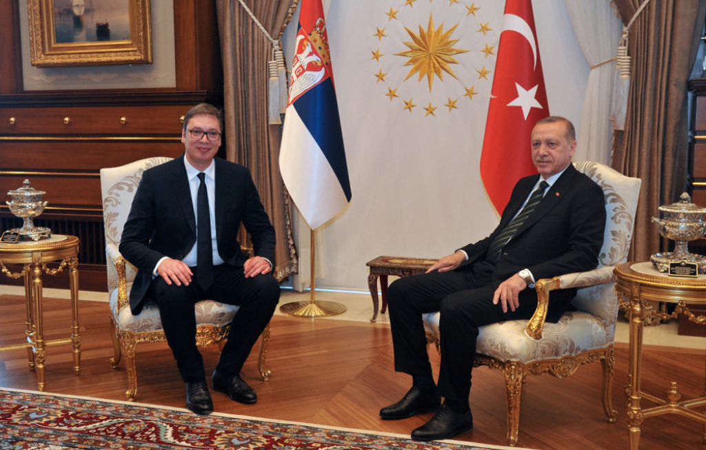 Aleksandar Vučić i Redžep Tajip Erdogan