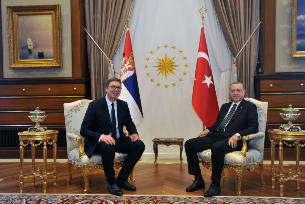 Aleksandar Vučić i Redžep Tajip Erdogan