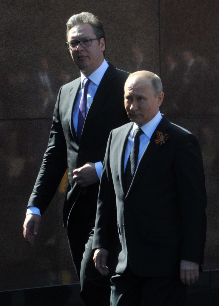 Aleksandar Vučić i Vladimir Putin