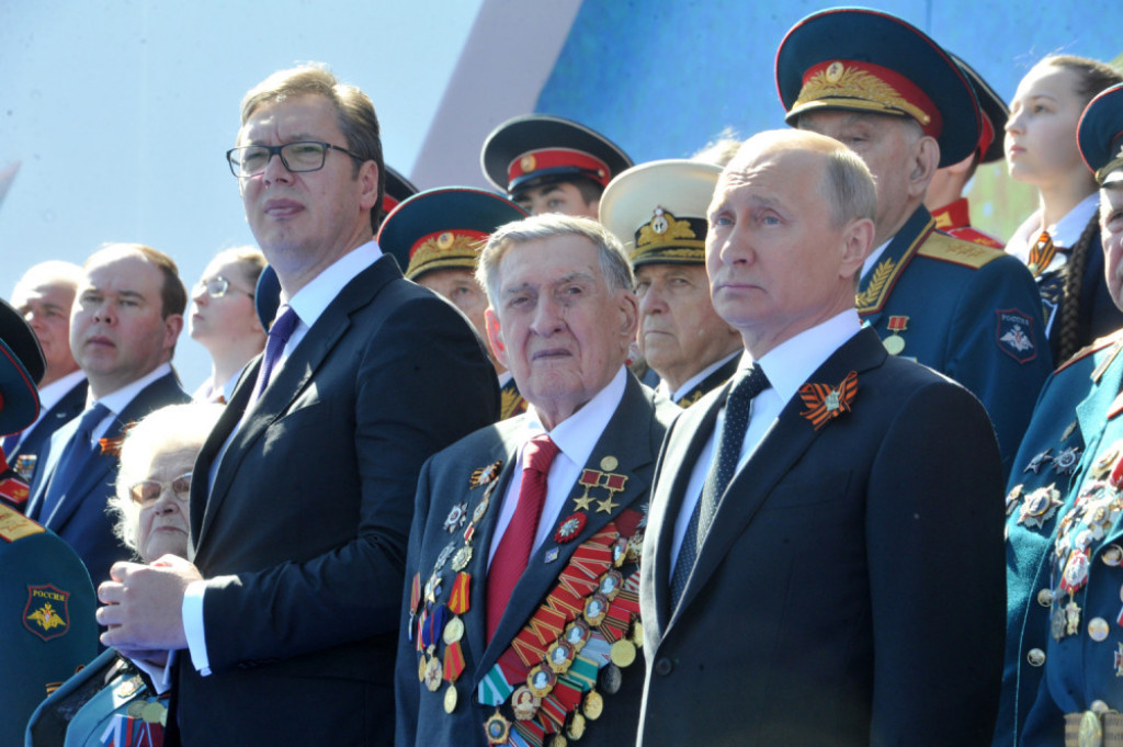 Aleksandar Vučić i Vladimir Putin