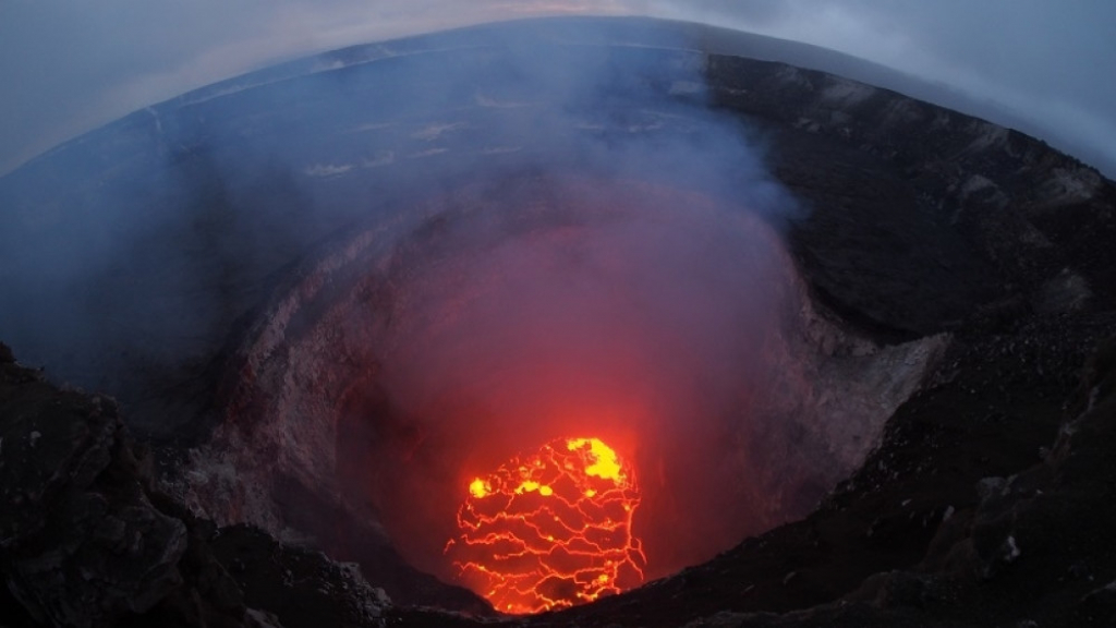Havaji, erupcija vulkana