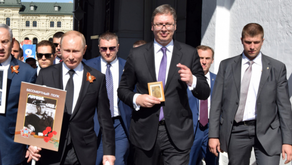 Aleksandar Vučić i Vladimir Putin