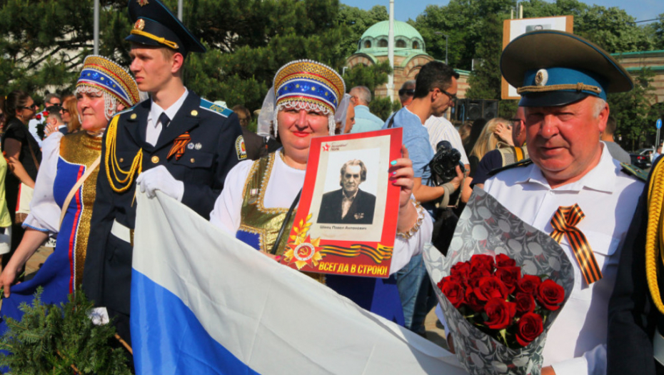 Besmrtni puk na ulicama Beograda