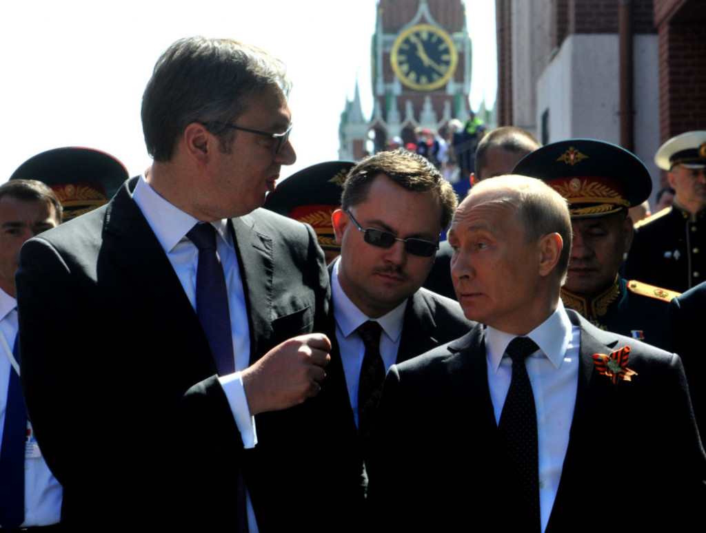 Aleksandar Vučić i Vladimir Putin