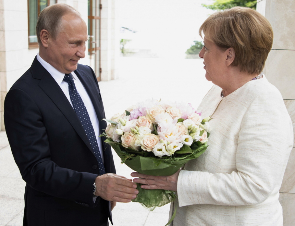 Angela Merkel u poseti Rusiji