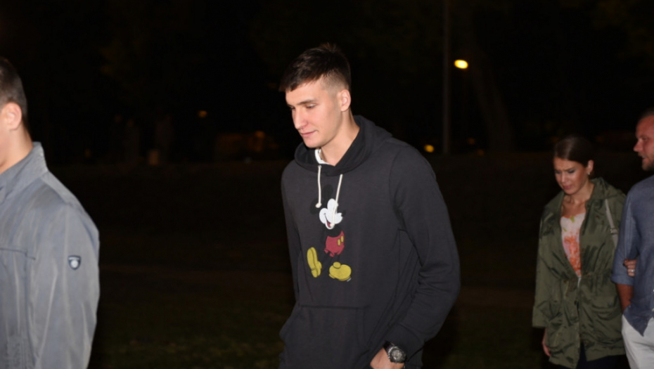 Bogdan Bogdanović na splavu Port