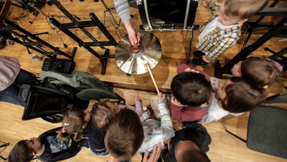 Deca u Beogradskoj fiharmoniji na otvorenoj probi