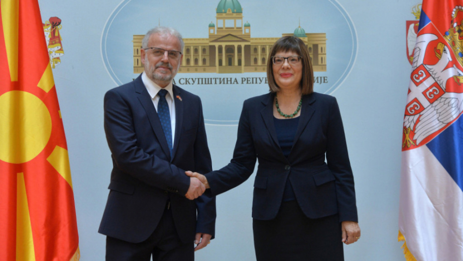 Talat Džaferi i Maja Gojković