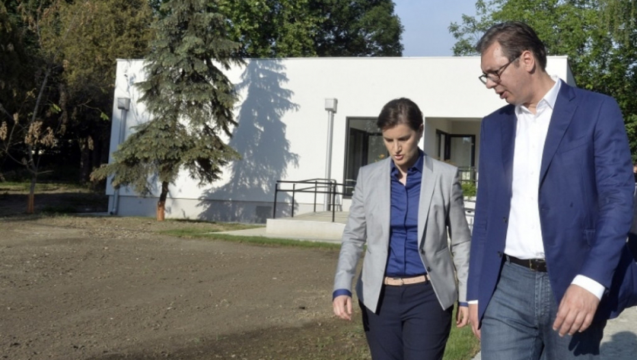 Ana Brnabić i Aleksandar Vučić