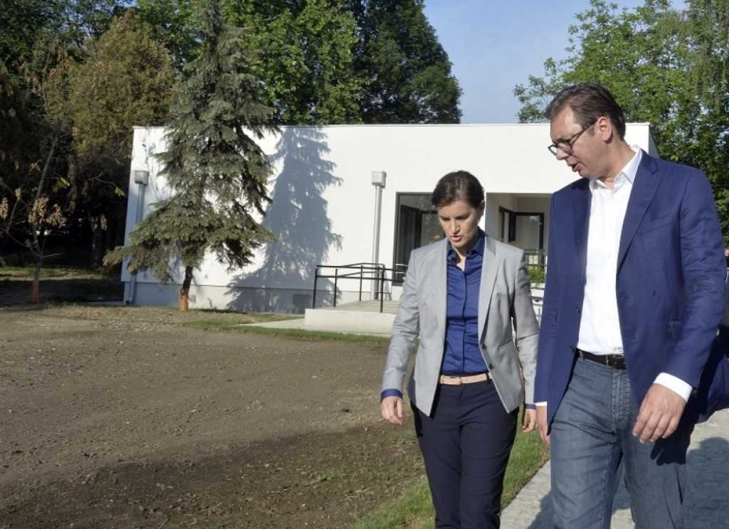 Ana Brnabić i Aleksandar Vučić