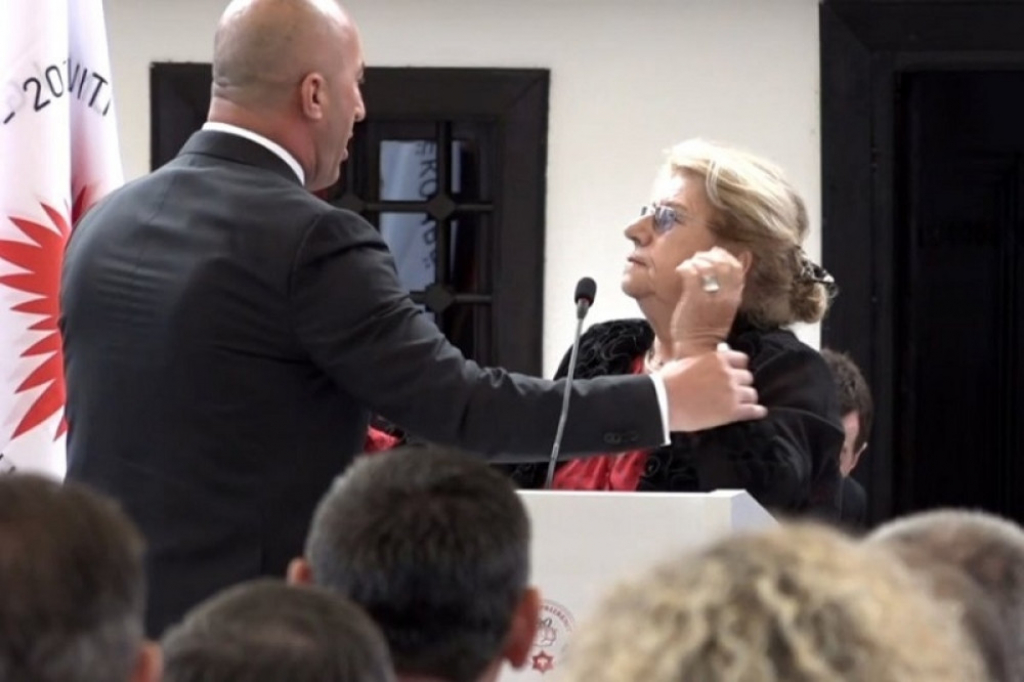 Haradinaj u okršaju sa starijom gospođom