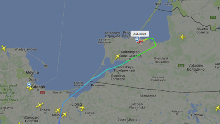 Let do Kalinjingrada