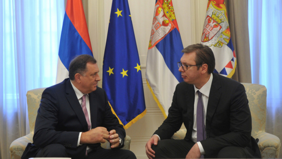 Aleksandar Vučić i Milorad Dodik
