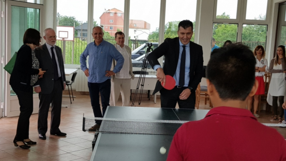 Ministar Zoran Đorđević i ambasador Denis Kif