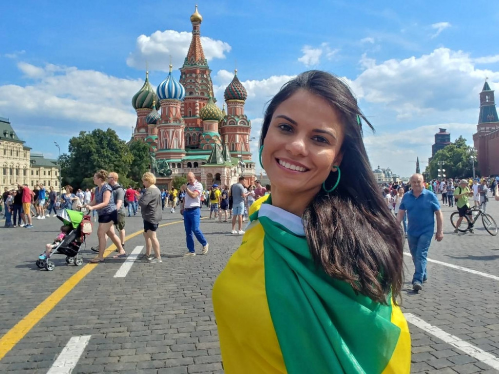 Brazilska navijačica