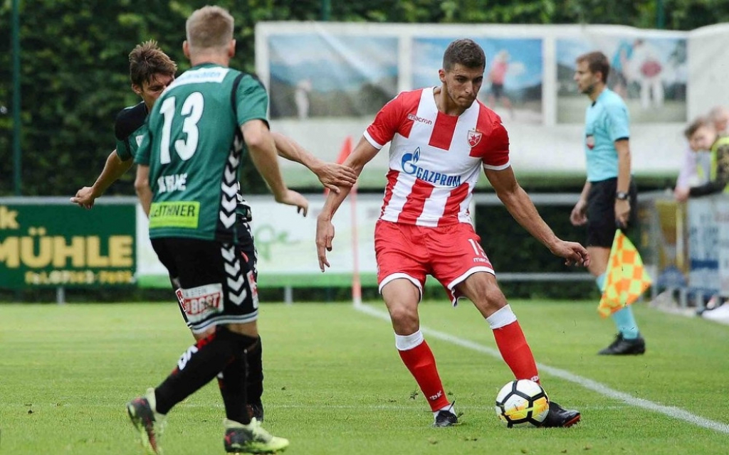 Srđan Babić na meču protiv Rida