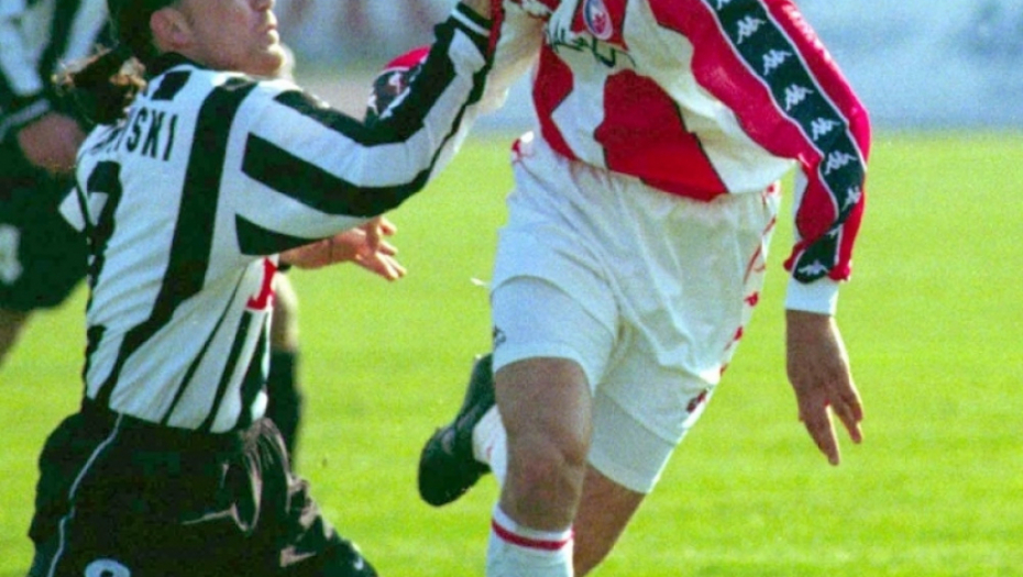 Goran Bunjevčević u dresu Crvene zvezde