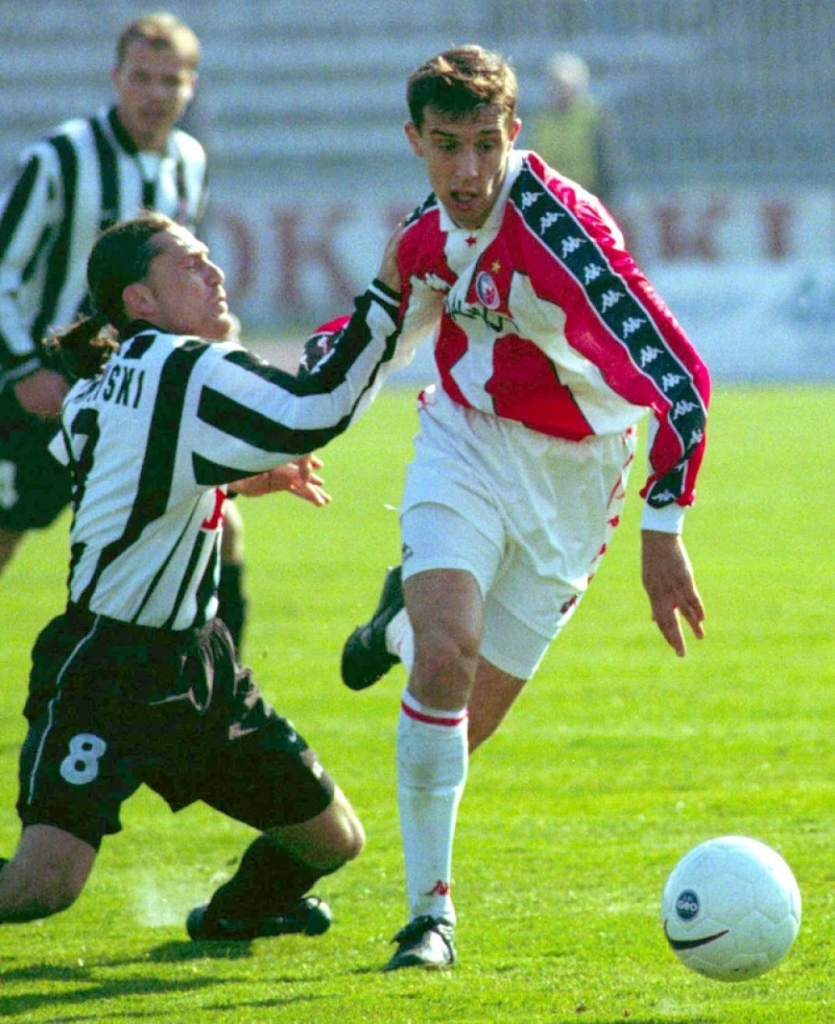 Goran Bunjevčević u dresu Crvene zvezde