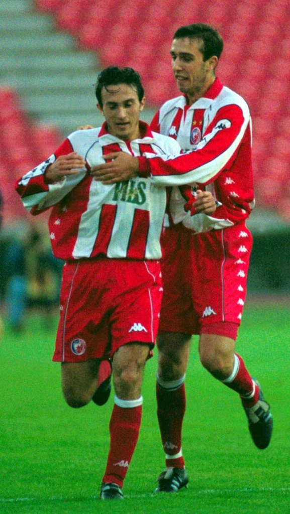 Goran Bunjevčević u dresu Crvene zvezde