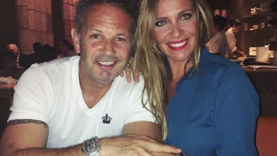 Siniša Mihajlović sa suprugom Arijanom