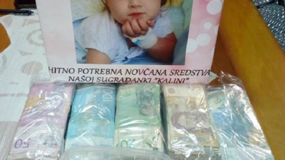 Akcija pomoći maloj Kalini