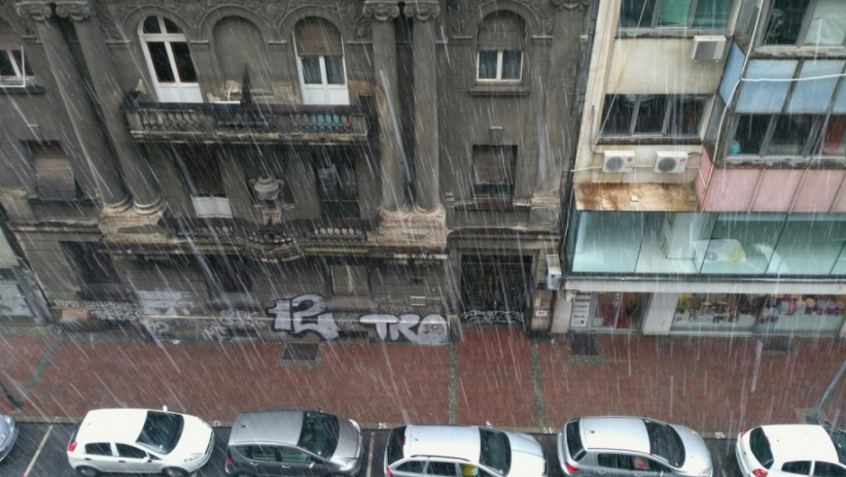 Kiša, oluja, nevreme, oblačno, Beograd